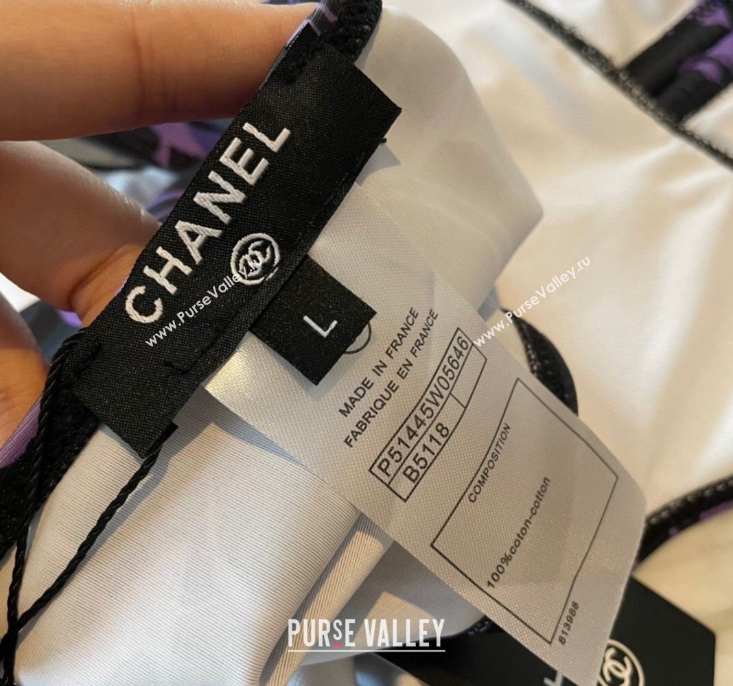 Chanel Swimwear Purple 2024 CH040137 (A-240401067)