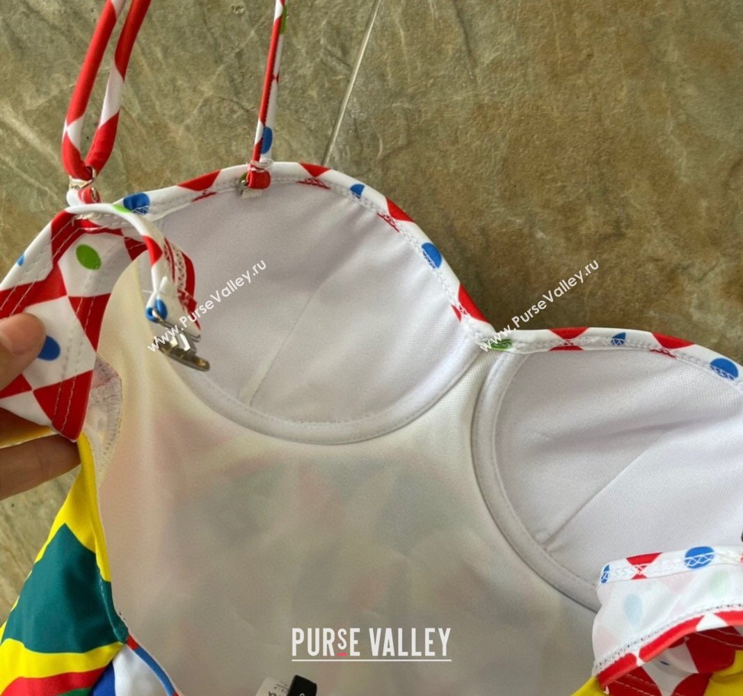 Dolce Gabbana DG Swimwear Yellow/Multi 2024 CH040103 (A-240401075)