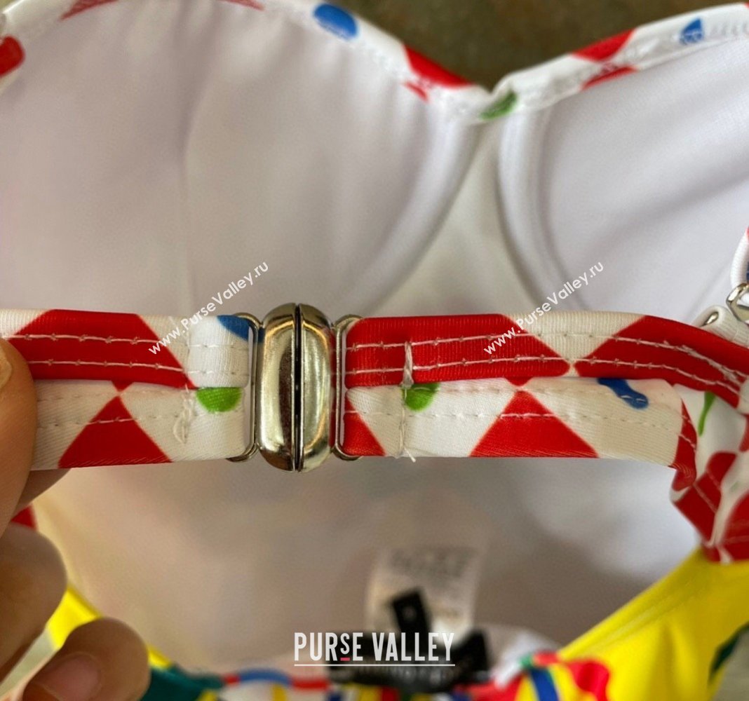 Dolce Gabbana DG Swimwear Yellow/Multi 2024 CH040103 (A-240401075)