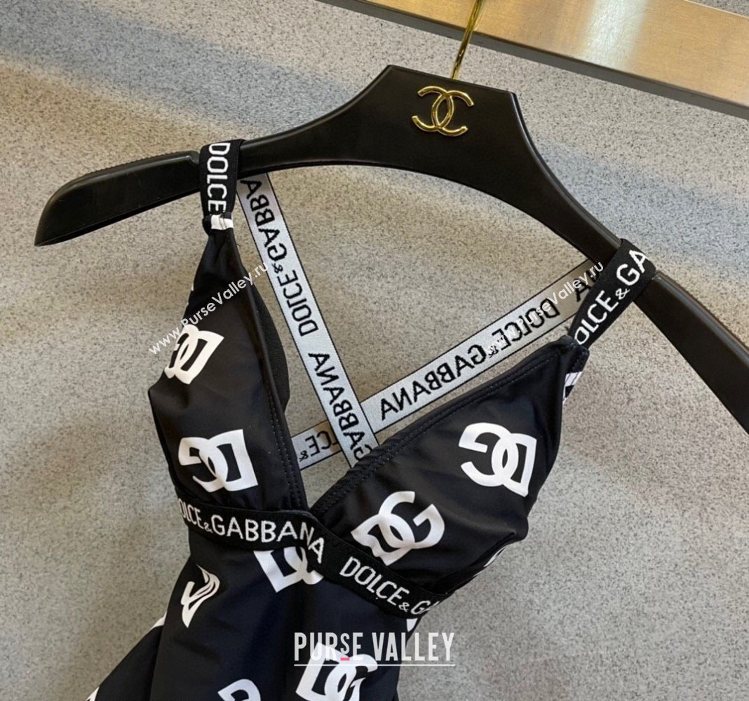 Dolce Gabbana DG Swimwear Black/White 2024 CH040103 (A-240401077)