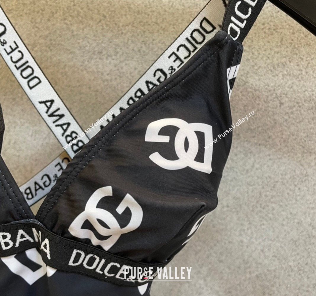 Dolce Gabbana DG Swimwear Black/White 2024 CH040103 (A-240401077)