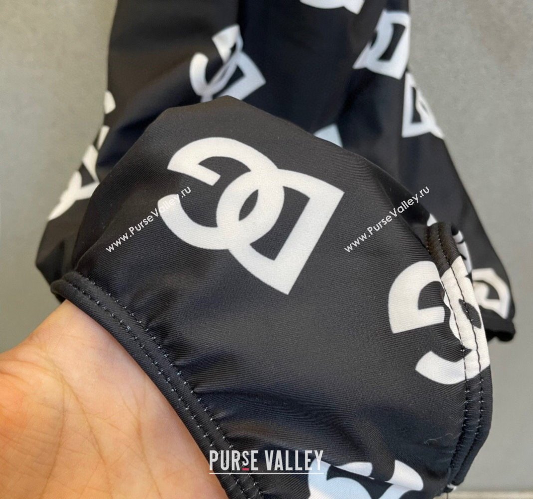 Dolce Gabbana DG Swimwear Black/White 2024 CH040103 (A-240401077)