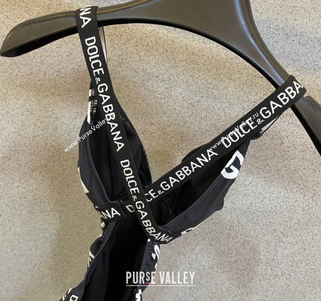 Dolce Gabbana DG Swimwear Black/White 2024 CH040103 (A-240401077)