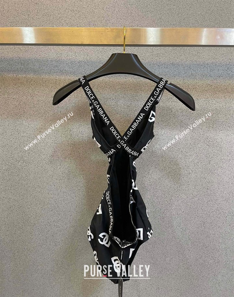 Dolce Gabbana DG Swimwear Black/White 2024 CH040103 (A-240401077)