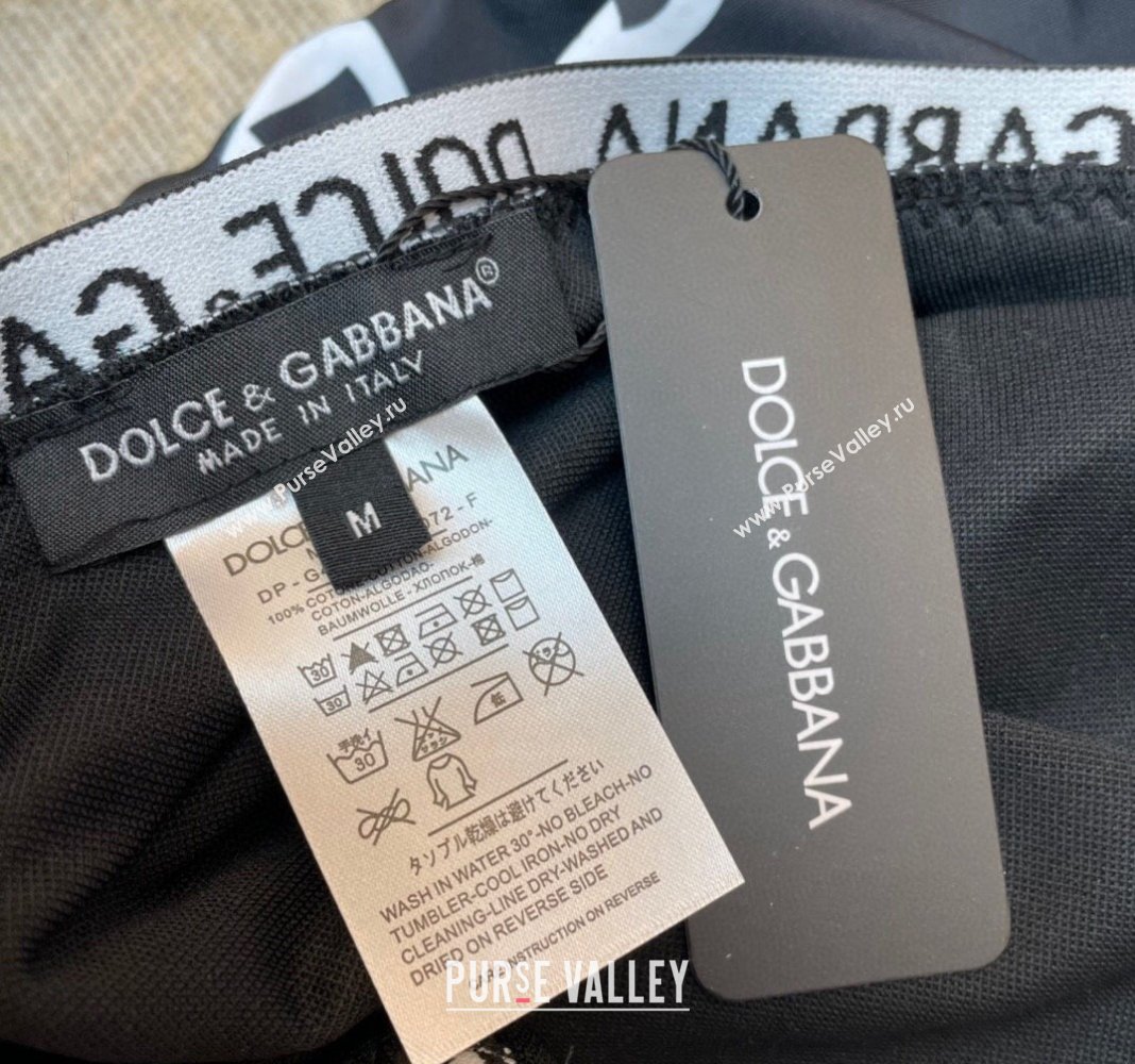 Dolce Gabbana DG Swimwear Black/White 2024 CH040103 (A-240401077)