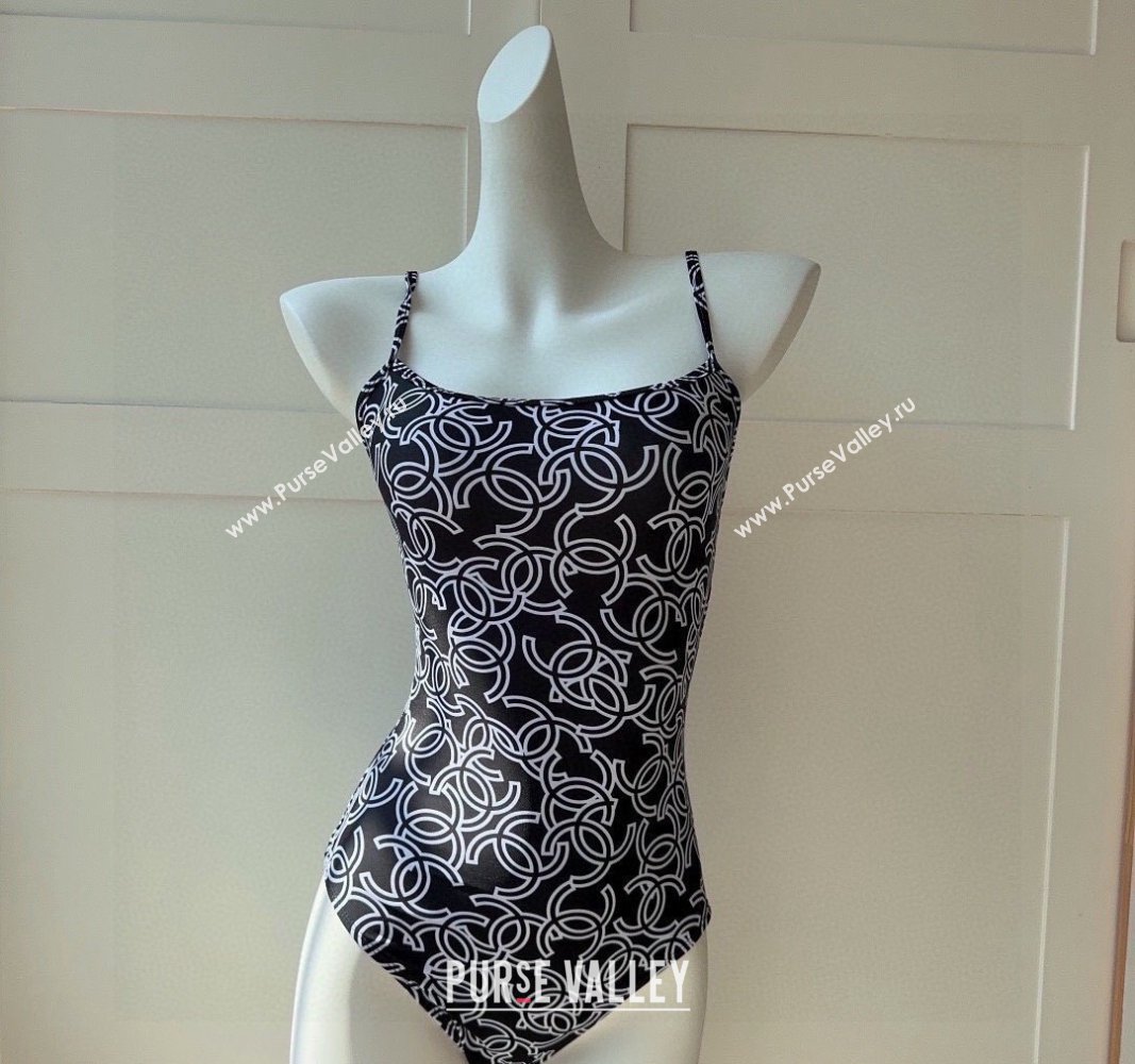 Chanel CC Swimwear Black 2024 CH040103 (A-240401082)