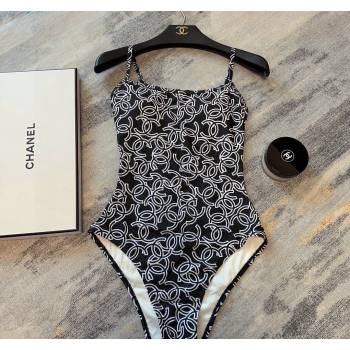Chanel CC Swimwear Black 2024 CH040103 (A-240401082)