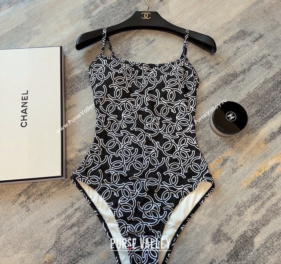 Chanel CC Swimwear Black 2024 CH040103 (A-240401082)