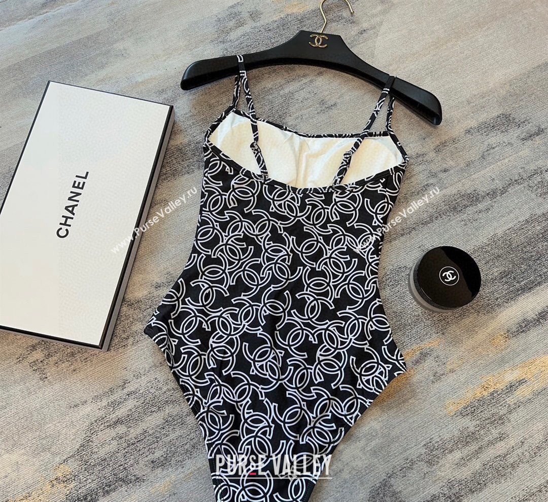 Chanel CC Swimwear Black 2024 CH040103 (A-240401082)