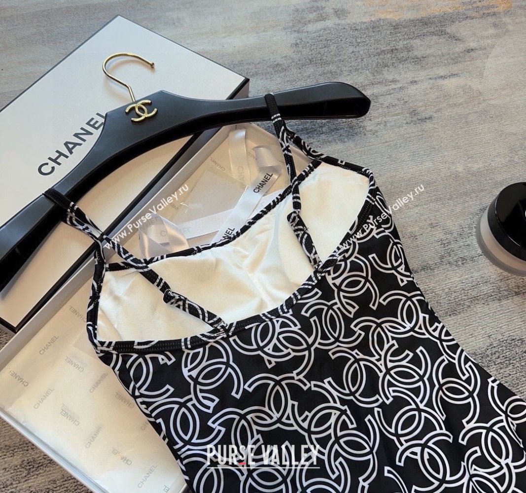 Chanel CC Swimwear Black 2024 CH040103 (A-240401082)