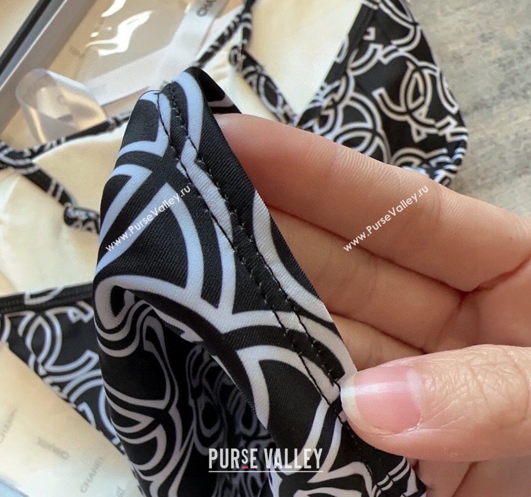 Chanel CC Swimwear Black 2024 CH040103 (A-240401082)