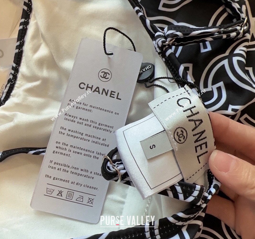Chanel CC Swimwear Black 2024 CH040103 (A-240401082)