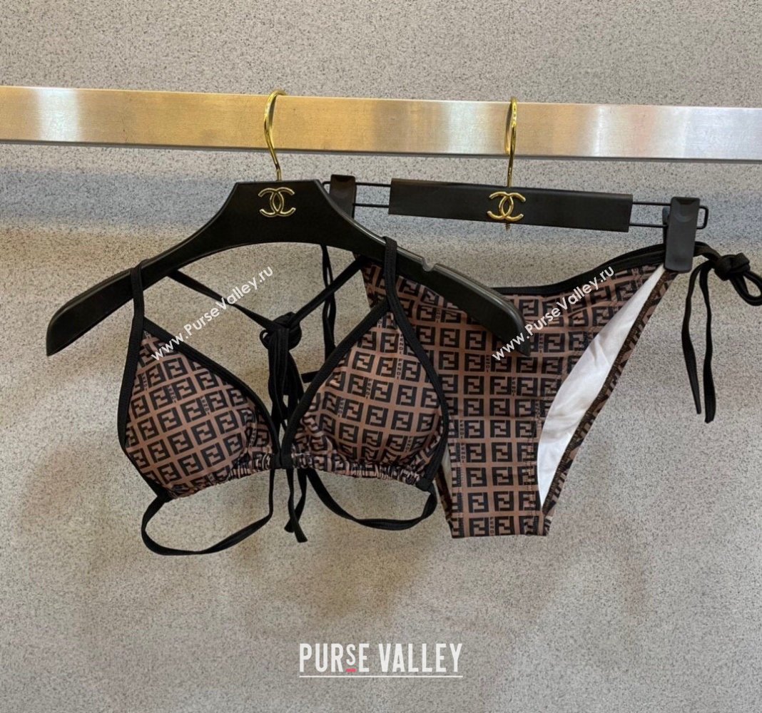 Fendi Swimwear Black/Brown 2024 CH040102 (A-240401088)