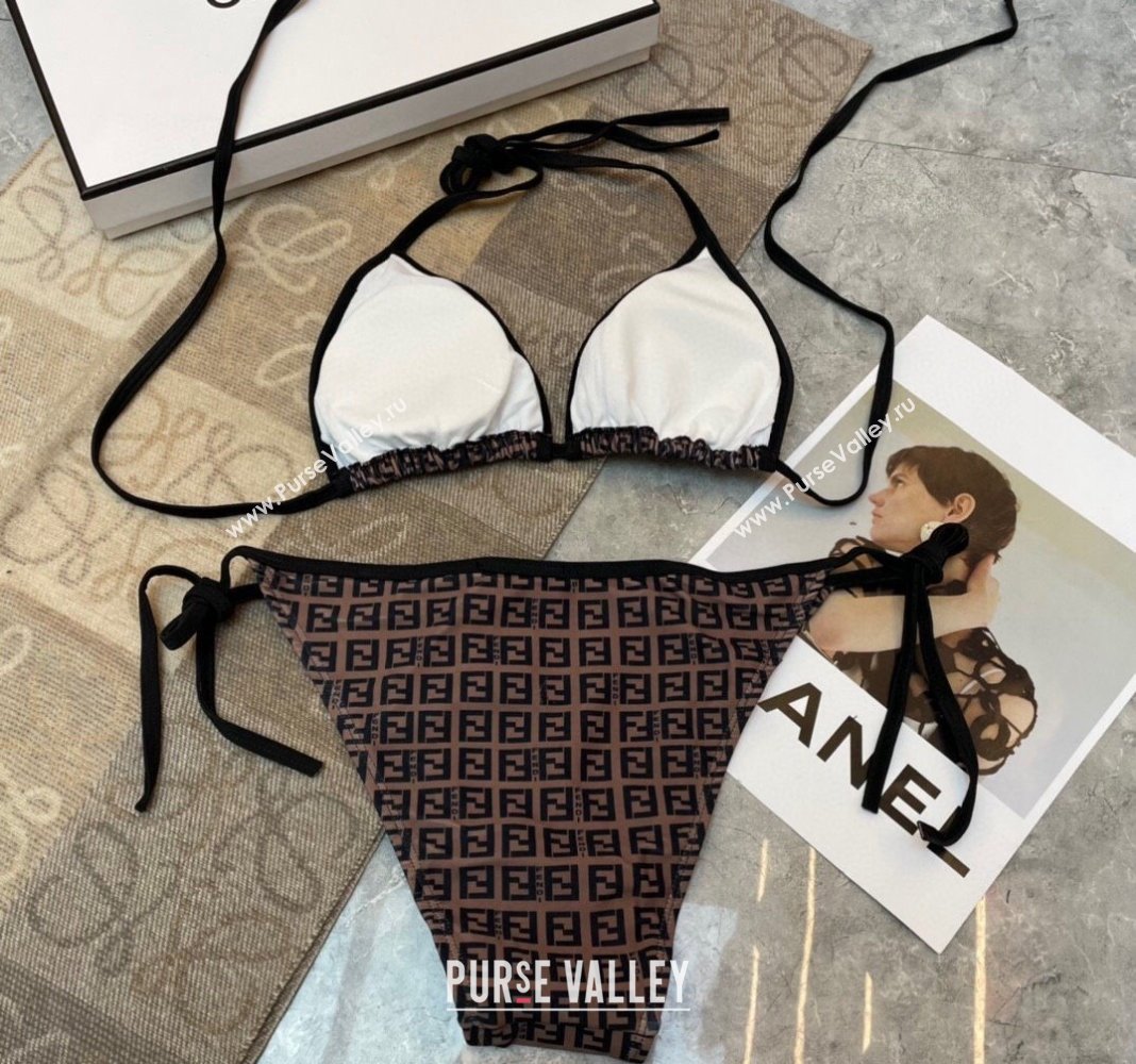 Fendi Swimwear Black/Brown 2024 CH040102 (A-240401088)