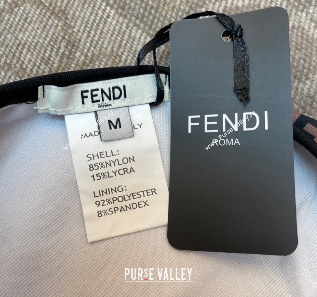 Fendi Swimwear Black/Brown 2024 CH040102 (A-240401088)