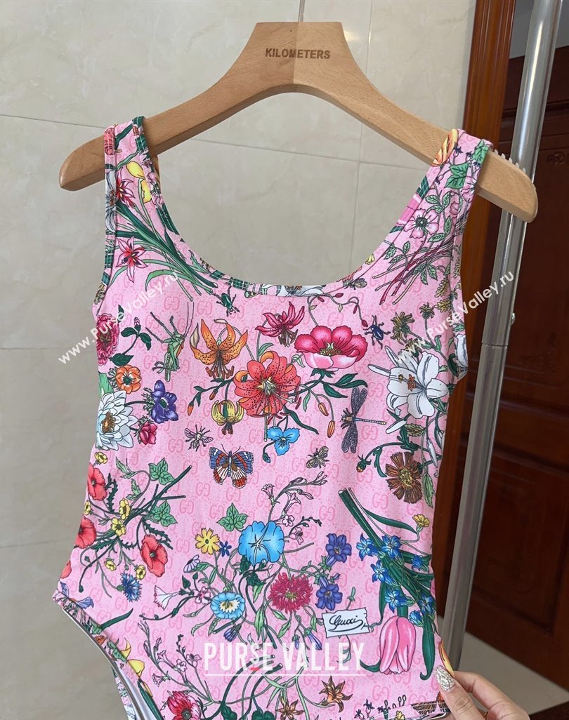 Gucci Flora Swimwear Pink 2024 CH040102 (A-240401090)
