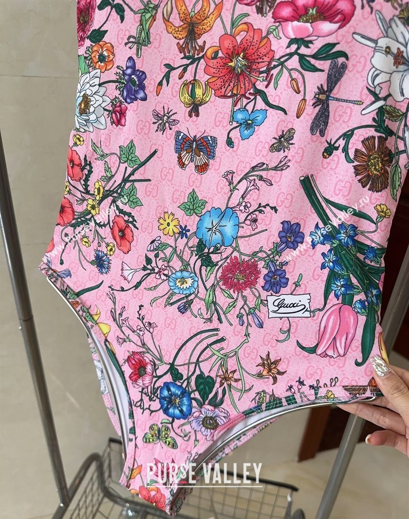 Gucci Flora Swimwear Pink 2024 CH040102 (A-240401090)