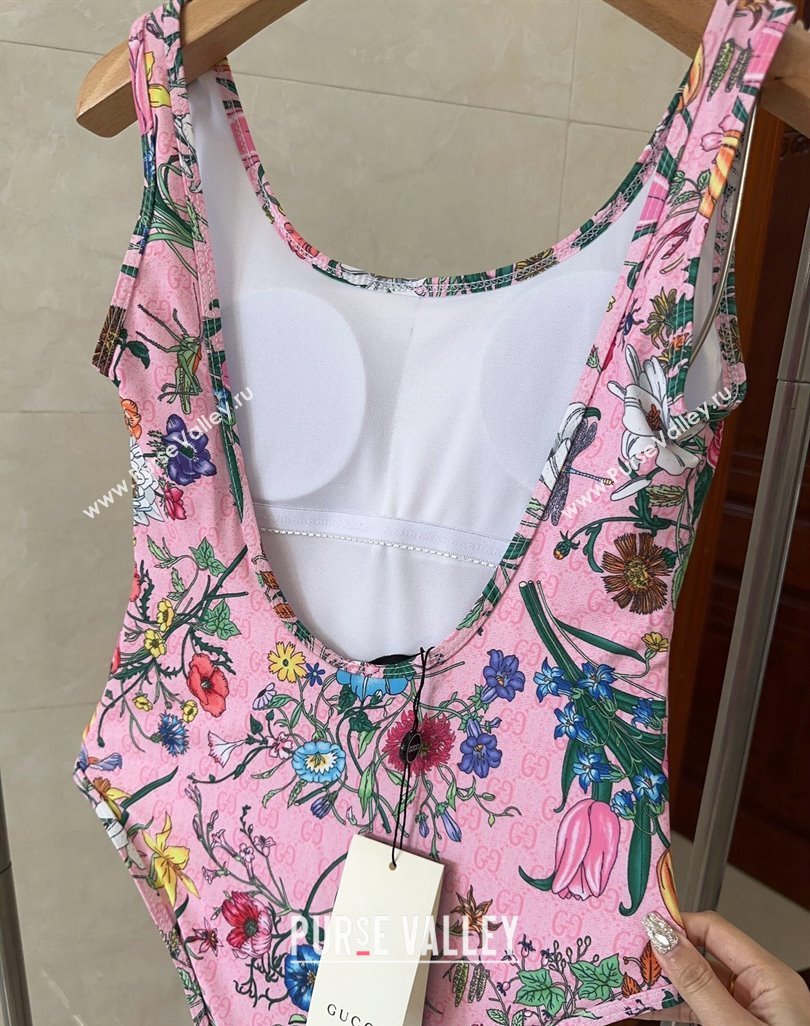 Gucci Flora Swimwear Pink 2024 CH040102 (A-240401090)