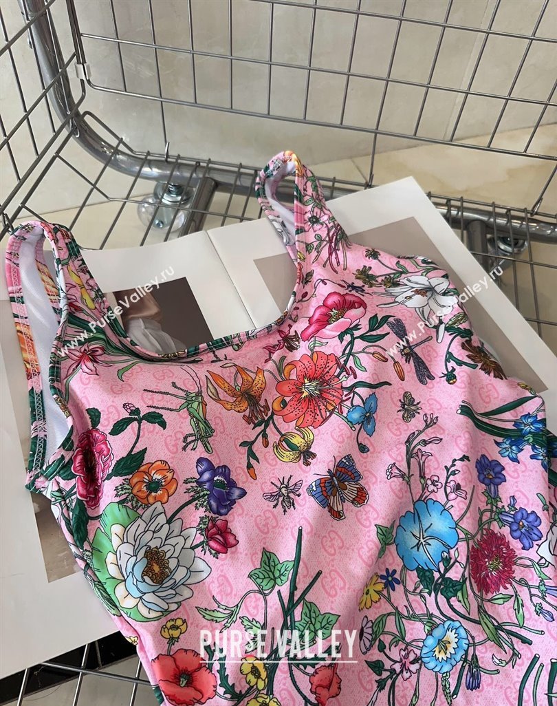 Gucci Flora Swimwear Pink 2024 CH040102 (A-240401090)