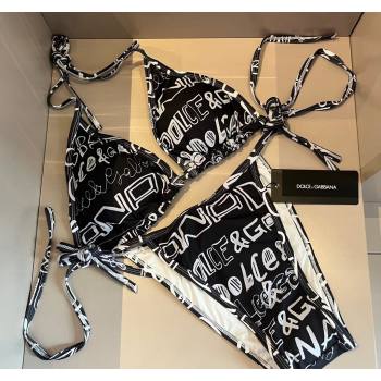 Dolce Gabbana Swimwear Black/White 2024 CH040108 (WM-240401038)
