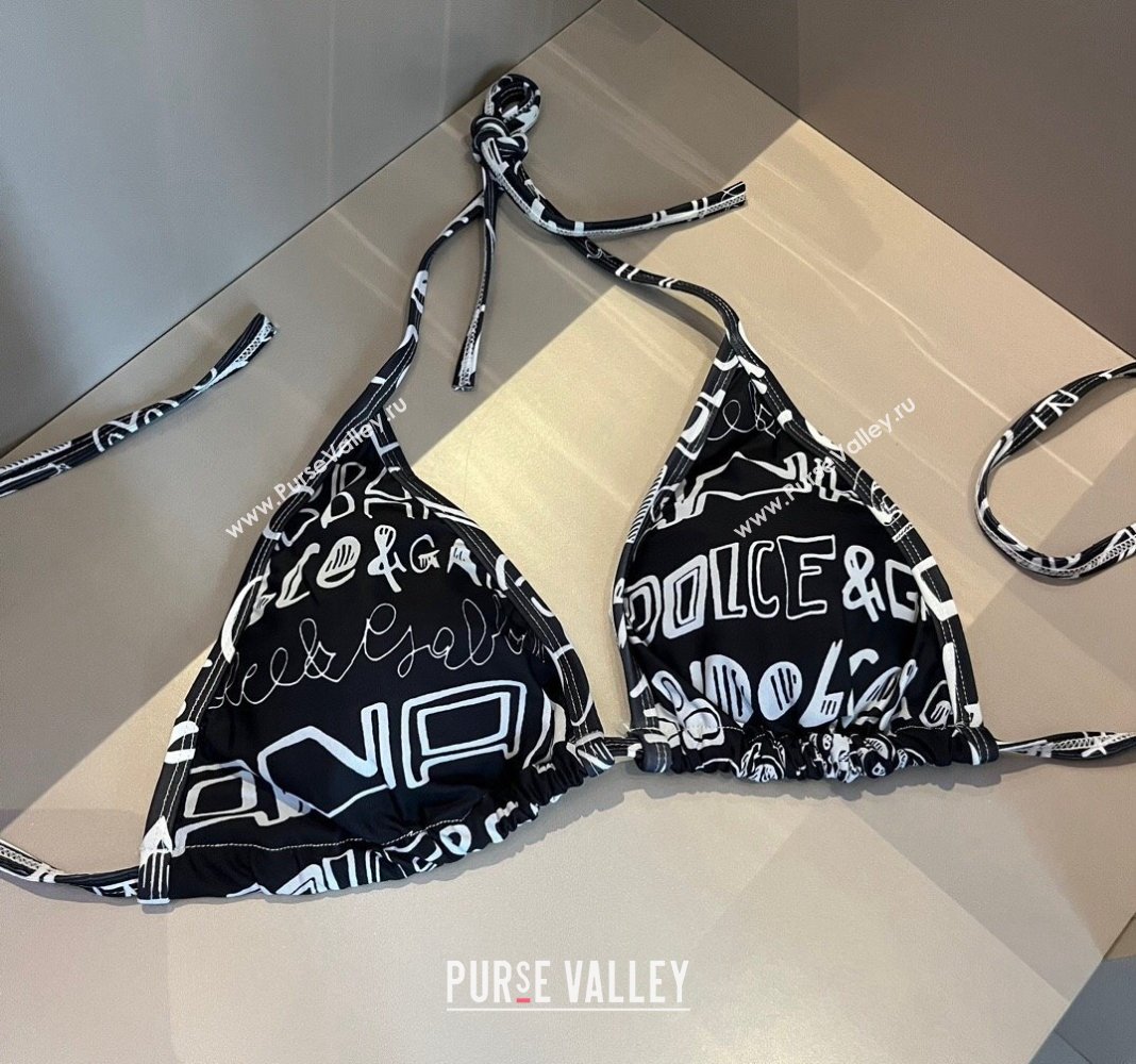 Dolce Gabbana Swimwear Black/White 2024 CH040108 (WM-240401038)