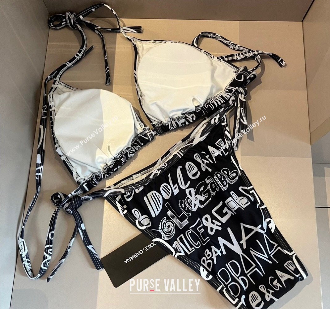 Dolce Gabbana Swimwear Black/White 2024 CH040108 (WM-240401038)