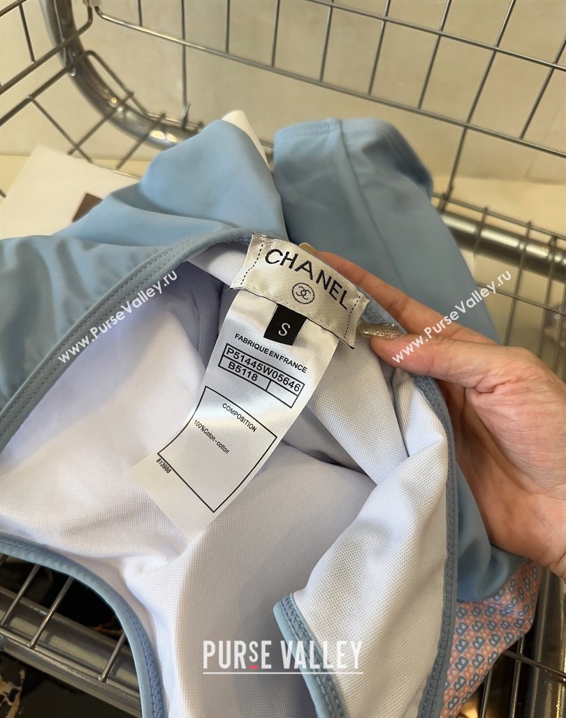 Chanel Swimwear Pink/Blue 2024 CH040102 (A-240401106)