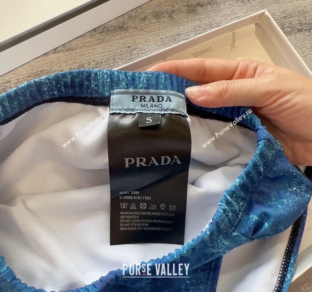 Prada Swimwear Blue 2024 CH040102 (A-240401107)
