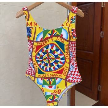 Dolce Gabbana DG Swimwear Yellow 2024 CH040102 (A-240401108)