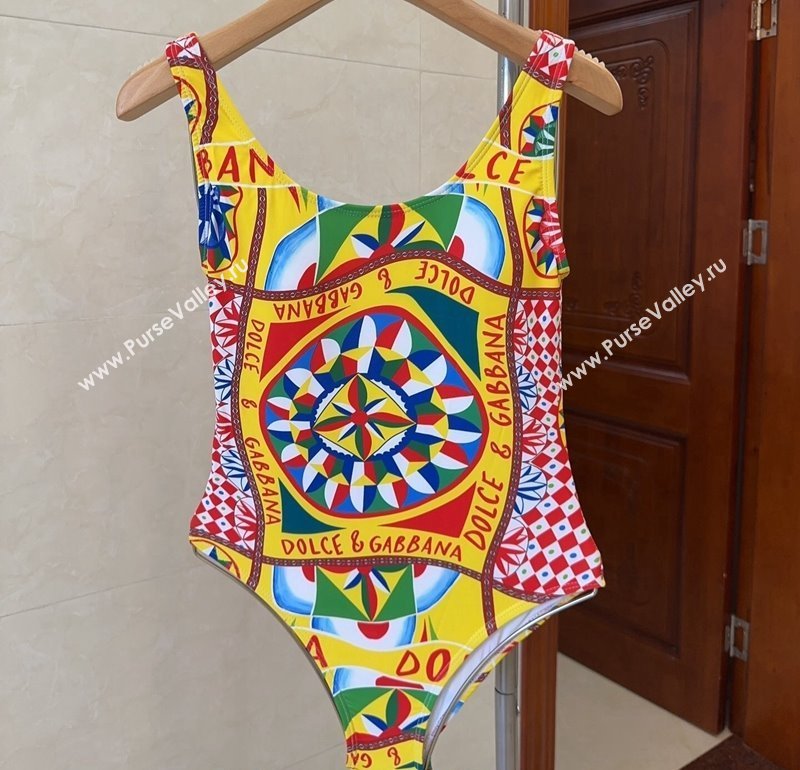 Dolce Gabbana DG Swimwear Yellow 2024 CH040102 (A-240401108)
