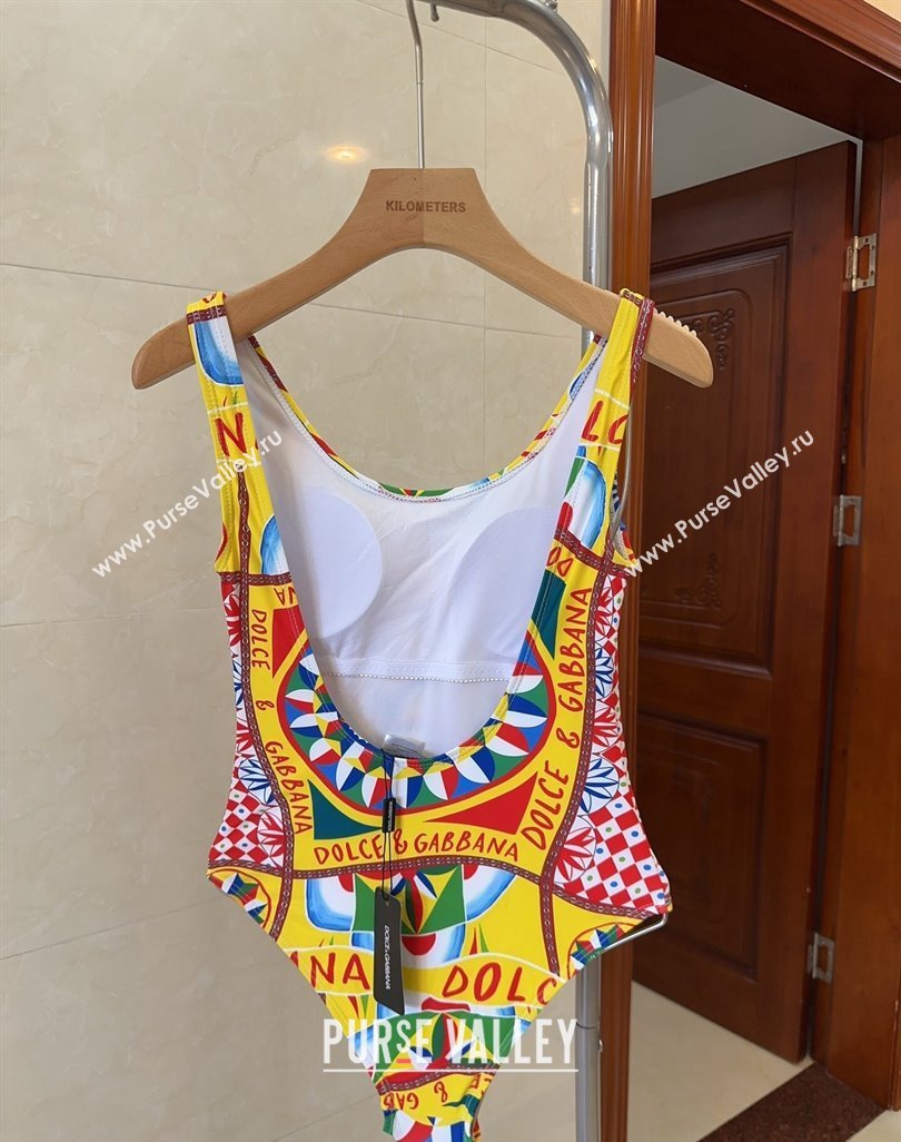 Dolce Gabbana DG Swimwear Yellow 2024 CH040102 (A-240401108)