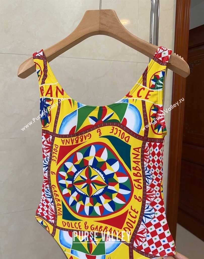 Dolce Gabbana DG Swimwear Yellow 2024 CH040102 (A-240401108)