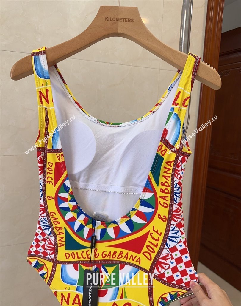 Dolce Gabbana DG Swimwear Yellow 2024 CH040102 (A-240401108)