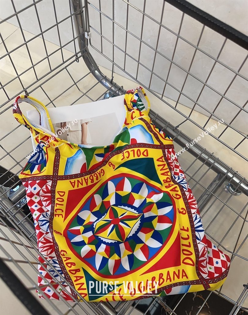 Dolce Gabbana DG Swimwear Yellow 2024 CH040102 (A-240401108)