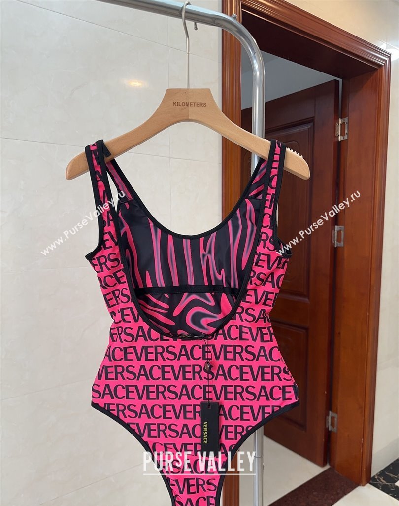Versace Swimwear Dark Pink 2024 CH0401 (A-240401109)