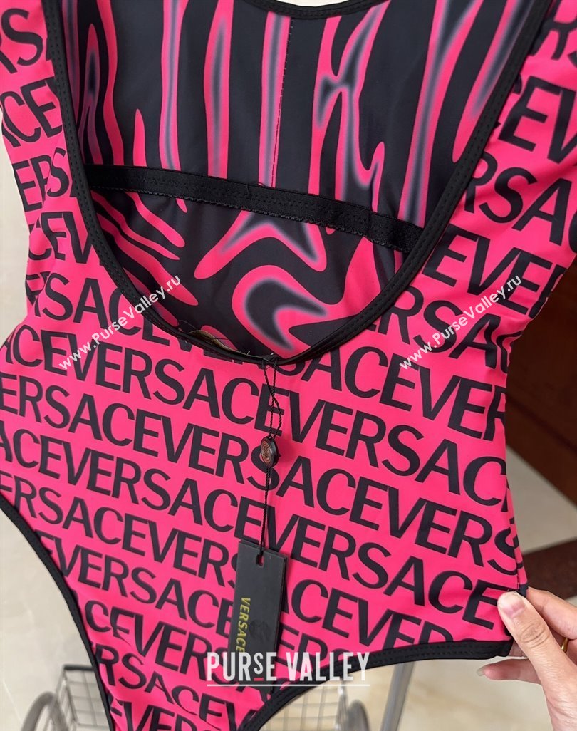 Versace Swimwear Dark Pink 2024 CH0401 (A-240401109)