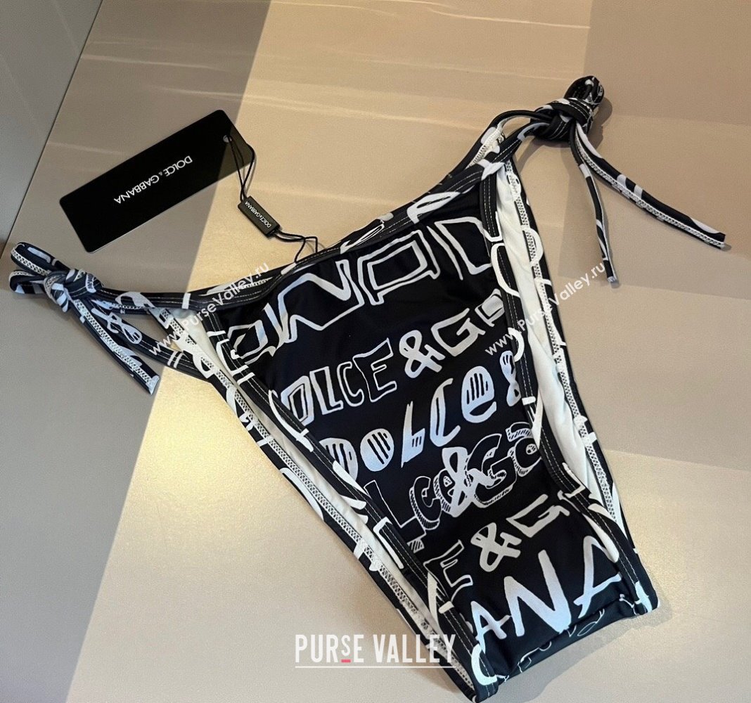 Dolce Gabbana Swimwear Black/White 2024 CH040108 (WM-240401038)