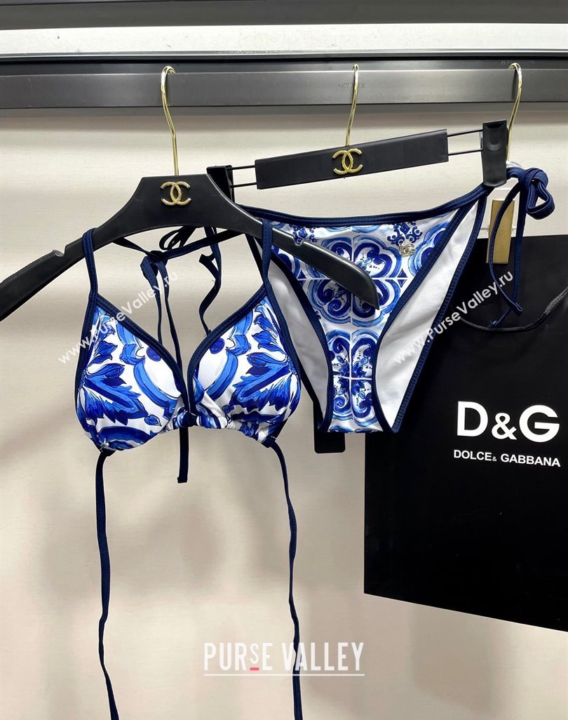 Dolce Gabbana DG Swimwear Blue 2024 CH040140 (A-240401116)