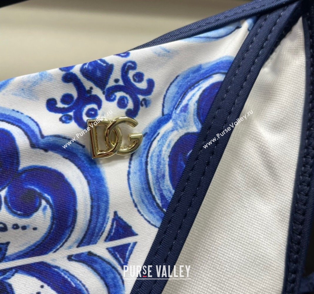 Dolce Gabbana DG Swimwear Blue 2024 CH040140 (A-240401116)