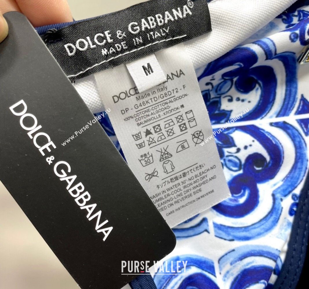Dolce Gabbana DG Swimwear Blue 2024 CH040140 (A-240401116)