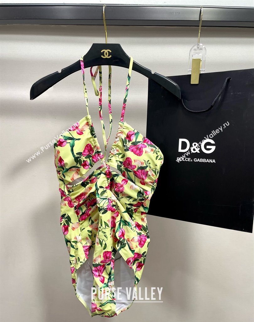 Dolce Gabbana DG Swimwear Yellow 2024 CH040140 (A-240401117)