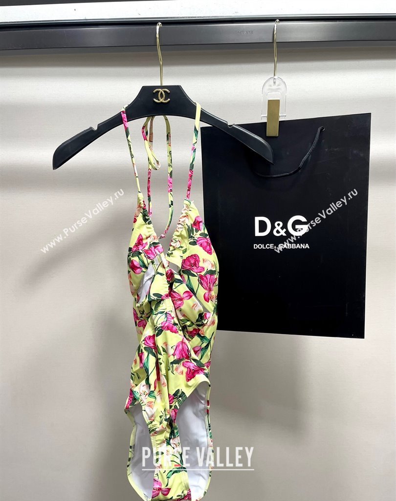 Dolce Gabbana DG Swimwear Yellow 2024 CH040140 (A-240401117)