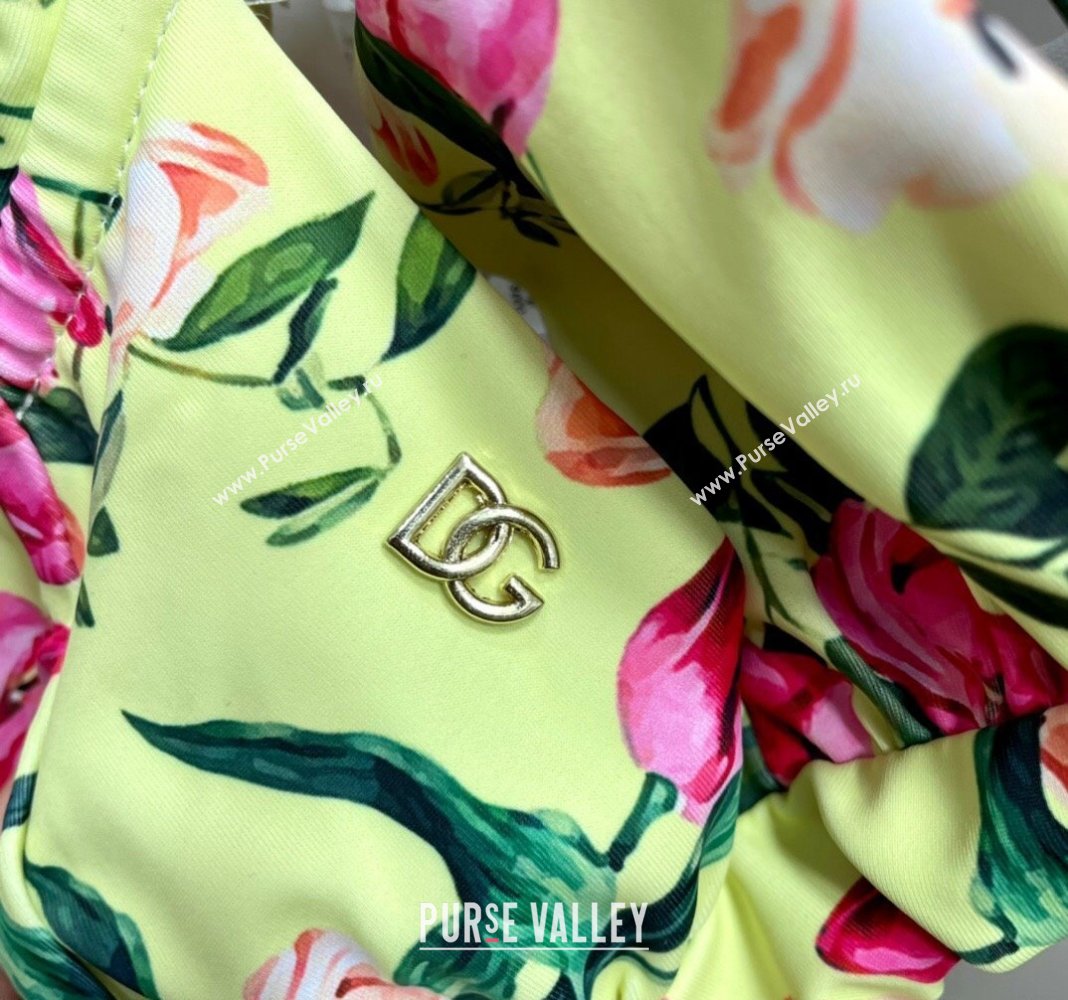 Dolce Gabbana DG Swimwear Yellow 2024 CH040140 (A-240401117)