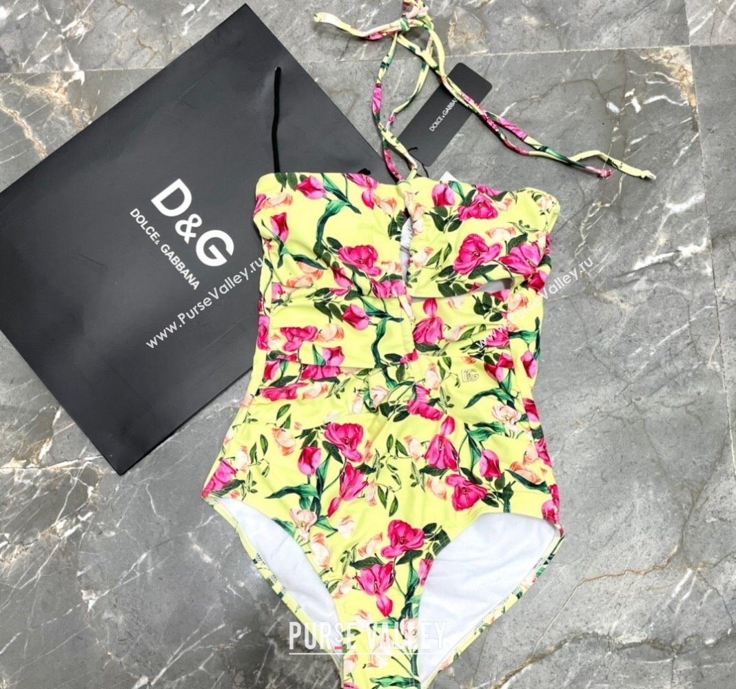 Dolce Gabbana DG Swimwear Yellow 2024 CH040140 (A-240401117)