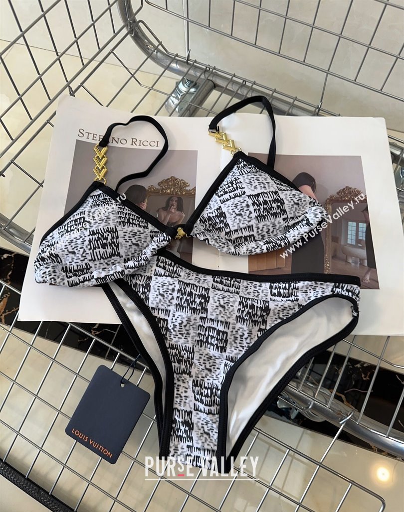 Louis Vuitton Swimwear Black/White 2024 050905 (A-240509066)