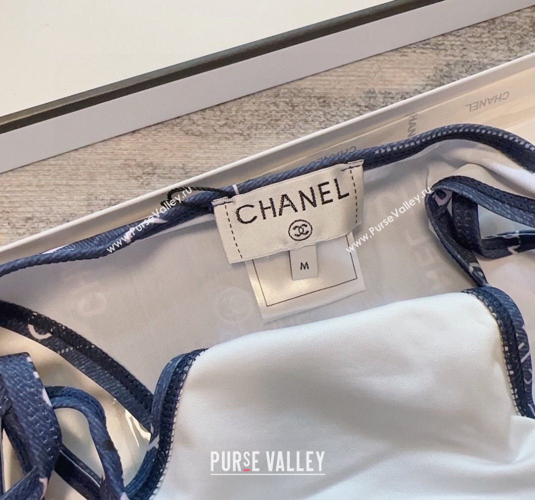 Chanel Swimwear Denim Blue 2024 050928 (A-240509128)