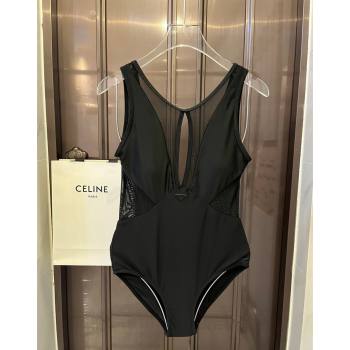 Prada Swimwear with Mesh Black 2024 0509 (XMN-240509014)