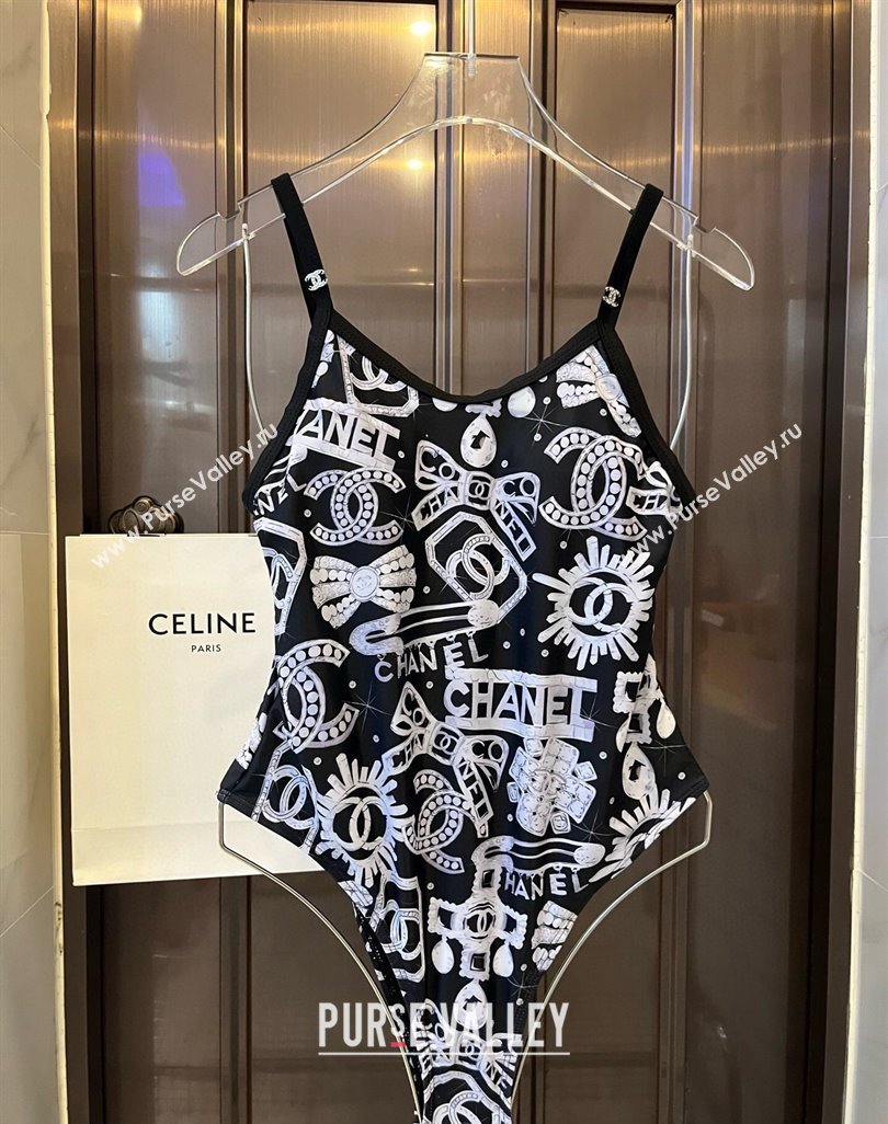 Chanel Swimwear White/Black 2024 050902 (XMN-240509024)