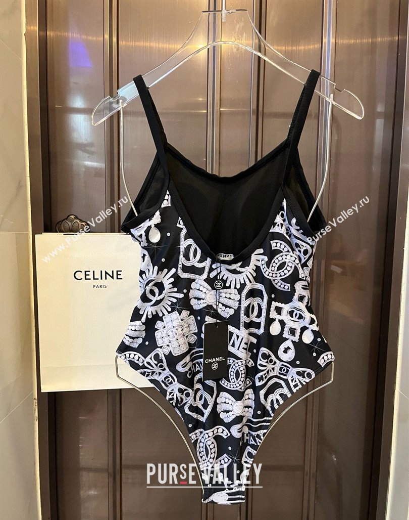 Chanel Swimwear White/Black 2024 050902 (XMN-240509024)