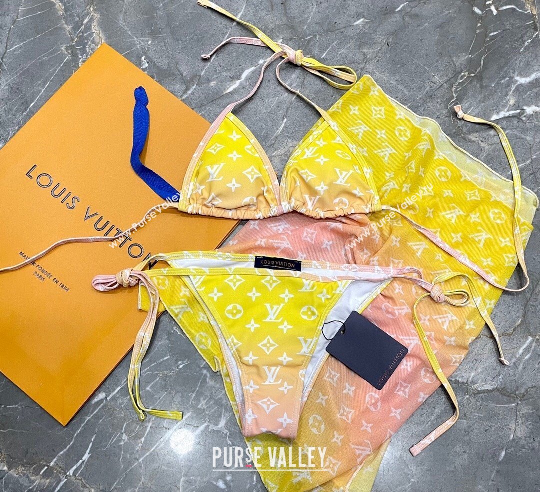 Louis Vuitton Swimwear Yellow 2024 050902 (A-240509061)